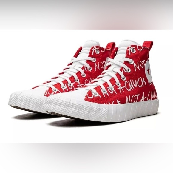 Converse Red “Not a Chuck” Chuck 70 Hi 'UNT1TL3D 12 - Picture 3 of 8